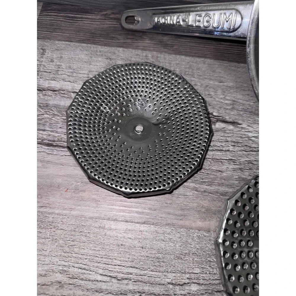 Inox Macina-Legumi Italian Food Mill Stainless Steel 3 Discs 18/10 Puree Sieve